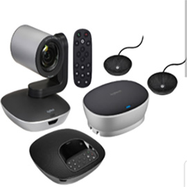 Logitech GROUP Video Conferencing System with Expansion Mics