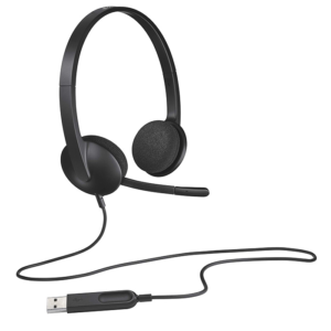 Logitech H340 USB PC Headset with Noise-Cancelling Mic