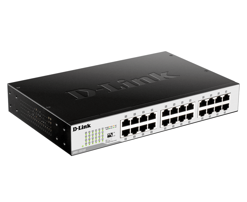 24-port Gigabit unmanaged switch (metal) - Image 2